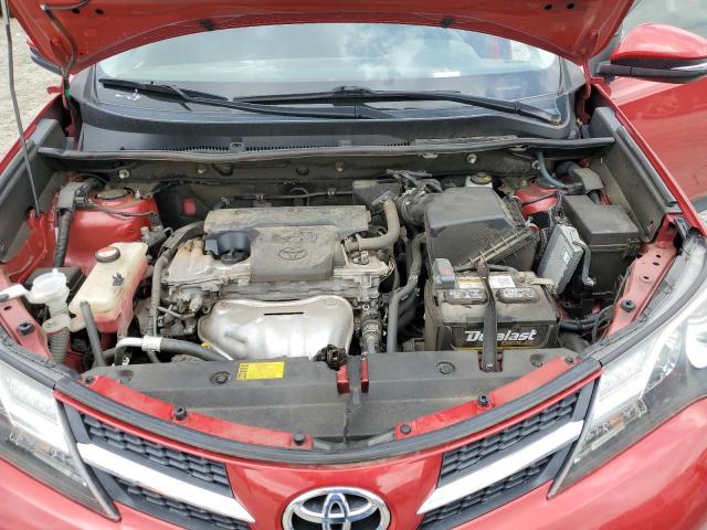 JTMRFREV2ED090346 - 2014 TOYOTA RAV 4 XLE RED photo 12