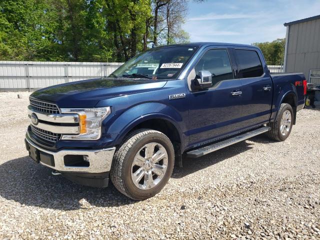 1FTEW1E56JKD01425 - 2018 FORD F150 SUPERCREW BLUE photo 1