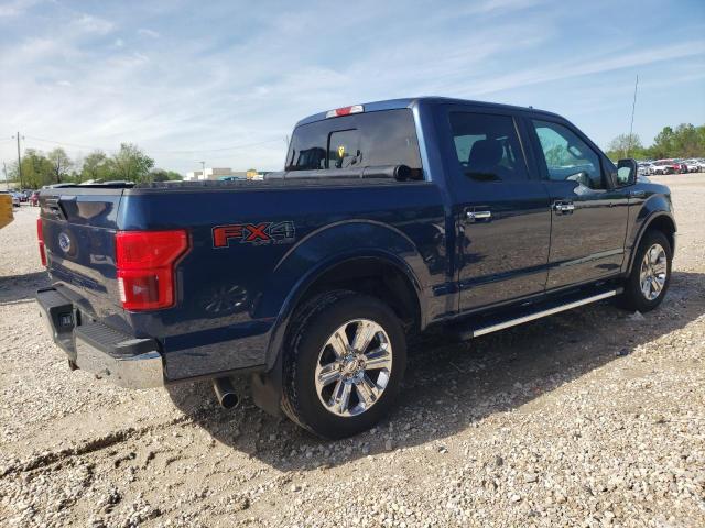 1FTEW1E56JKD01425 - 2018 FORD F150 SUPERCREW BLUE photo 3