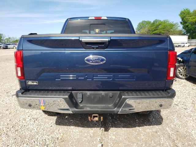 1FTEW1E56JKD01425 - 2018 FORD F150 SUPERCREW BLUE photo 6