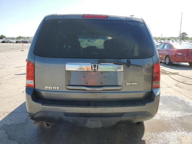 5FNYF3H72CB038792 - 2012 HONDA PILOT EXLN GRAY photo 6