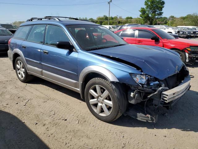 4S4BP61CX87345793 - 2008 SUBARU OUTBACK 2.5I BLUE photo 4