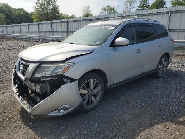 5N1AR2MM9DC609526 - 2013 NISSAN PATHFINDER S SILVER photo 1