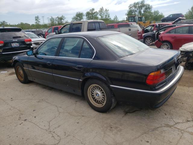 WBAGF6322SDH08730 - 1995 BMW 740 I AUTOMATIC BLACK photo 2