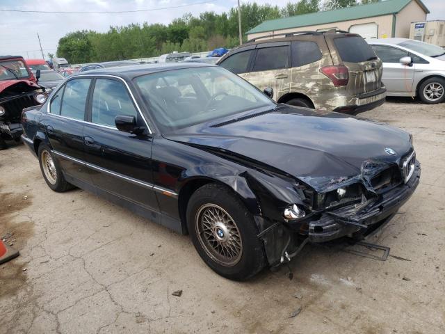 WBAGF6322SDH08730 - 1995 BMW 740 I AUTOMATIC BLACK photo 4