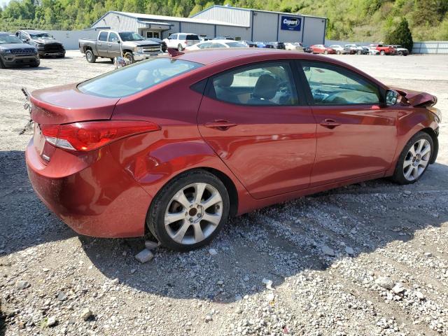 5NPDH4AE7DH389871 - 2013 HYUNDAI ELANTRA GLS MAROON photo 3