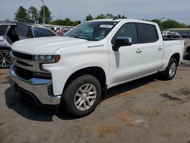 3GCUYDED9LG270888 - 2020 CHEVROLET SILVERADO2 K1500 LT WHITE photo 1