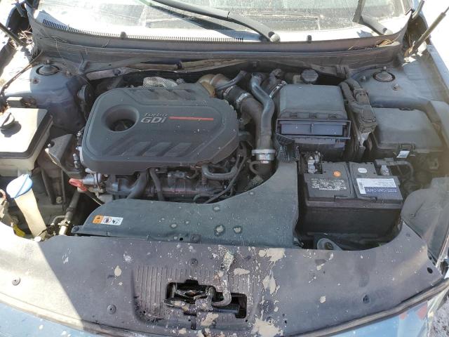 5NPE34AB8FH066635 - 2015 HYUNDAI SONATA SPORT BLUE photo 11