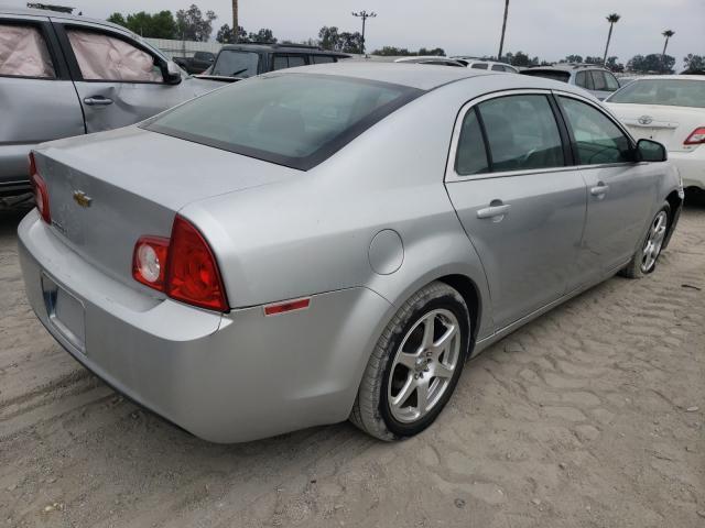 1G1ZC5EB0AF183316 - 2010 CHEVROLET MALIBU 1LT SILVER photo 3