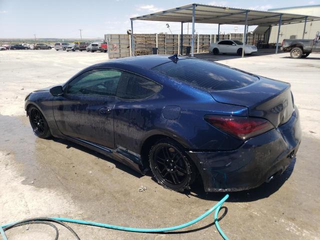 KMHHT6KD8EU113784 - 2014 HYUNDAI GENESIS CO 2.0T BLUE photo 2