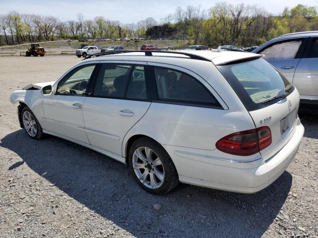 WDBUH87X19B391445 - 2009 MERCEDES-BENZ E 350 4MATIC WHITE photo 2