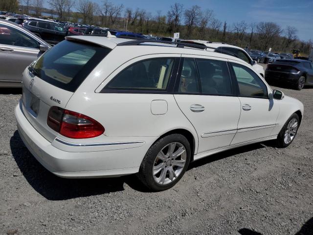 WDBUH87X19B391445 - 2009 MERCEDES-BENZ E 350 4MATIC WHITE photo 3