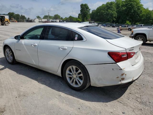 1G1ZJ5SU7HF134524 - 2017 CHEVROLET MALIBU HYBRID WHITE photo 2