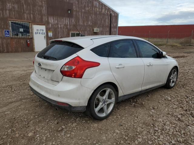 1FADP3N29EL176551 - 2014 FORD FOCUS TITANIUM WHITE photo 3