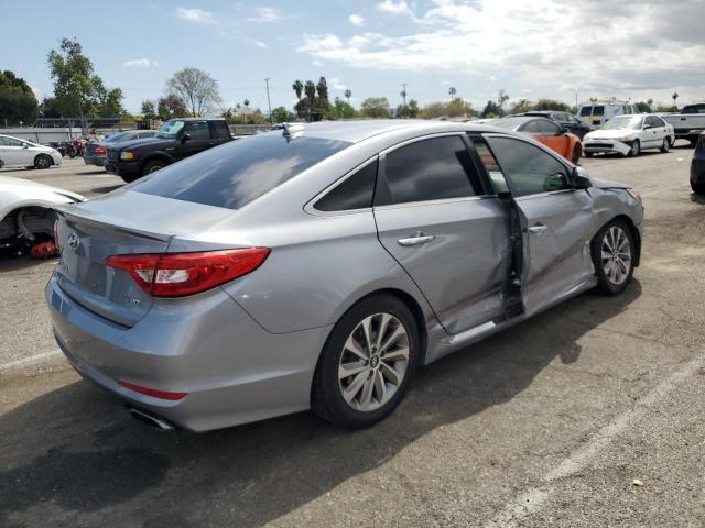 5NPE34AF7FH214874 - 2015 HYUNDAI SONATA SPORT SILVER photo 3