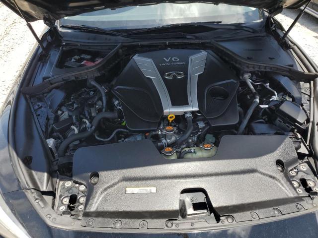 JN1EV7AR6JM610026 - 2018 INFINITI Q50 LUXE BLACK photo 11