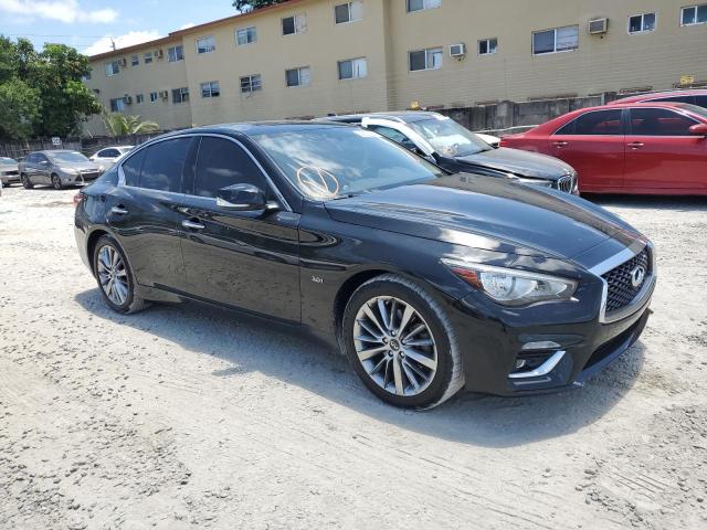 JN1EV7AR6JM610026 - 2018 INFINITI Q50 LUXE BLACK photo 4
