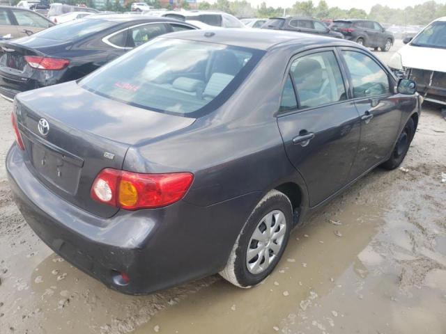 1NXBU4EE4AZ329525 - 2010 TOYOTA COROLLA BASE GRAY photo 4