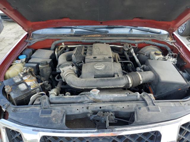 5N1AR1NB0CC609310 - 2012 NISSAN PATHFINDER S RED photo 11