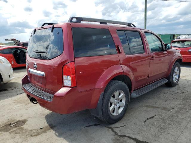 5N1AR1NB0CC609310 - 2012 NISSAN PATHFINDER S RED photo 3