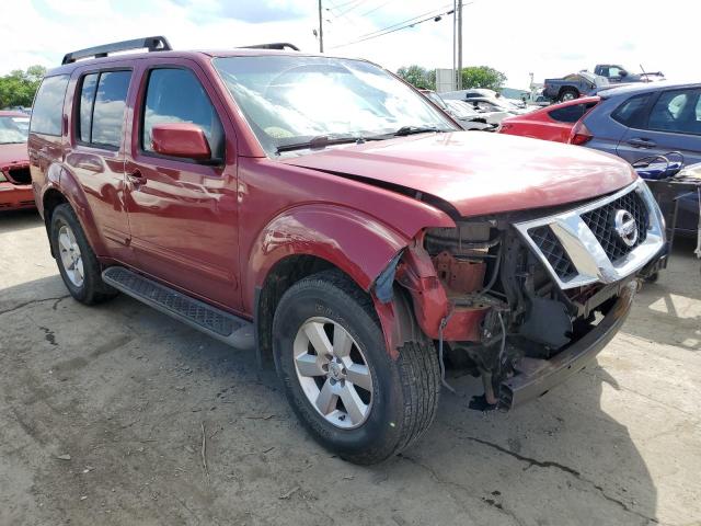 5N1AR1NB0CC609310 - 2012 NISSAN PATHFINDER S RED photo 4