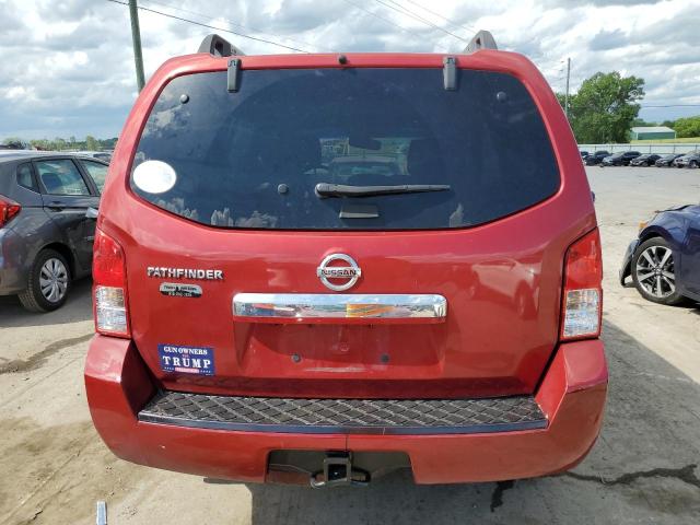 5N1AR1NB0CC609310 - 2012 NISSAN PATHFINDER S RED photo 6