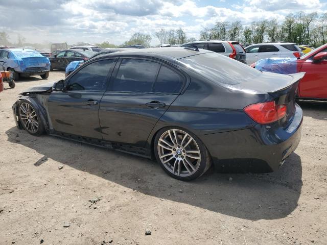 WBA3A9G5XFNS66022 - 2015 BMW 335 I BLACK photo 2