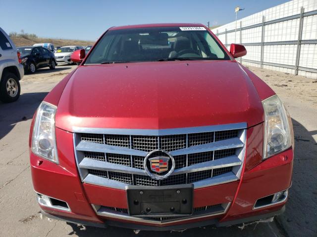 1G6DT57V980129277 - 2008 CADILLAC CTS HI FEATURE V6 RED photo 5