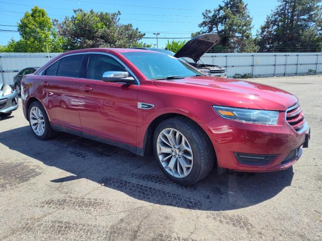 1FAHP2F8XFG195831 - 2015 FORD TAURUS LIMITED RED photo 4