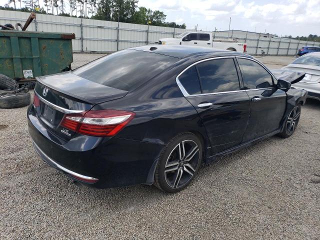 1HGCR3F92GA021979 - 2016 HONDA ACCORD TOURING BLACK photo 3