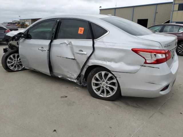 3N1AB7AP6KY402894 - 2019 NISSAN SENTRA S SILVER photo 2