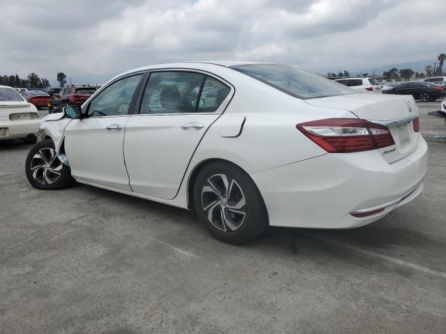 1HGCR2F39HA084469 - 2017 HONDA ACCORD LX WHITE photo 2