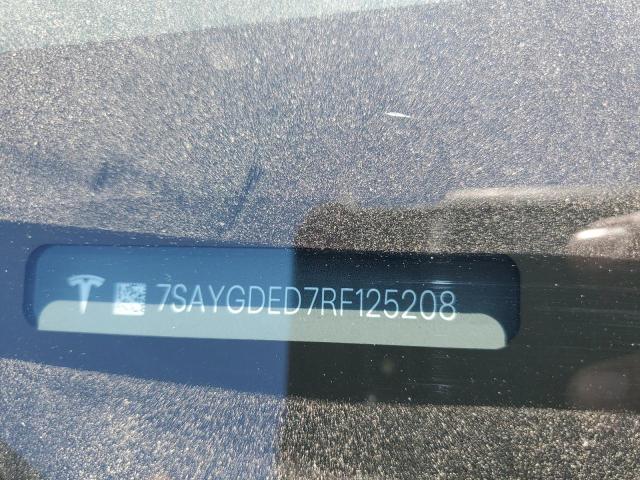 7SAYGDED7RF125208 - 2024 TESLA MODEL Y Noir photo 13