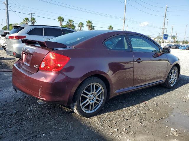 JTKDE167860120420 - 2006 TOYOTA SCION TC 栗色 照片 3