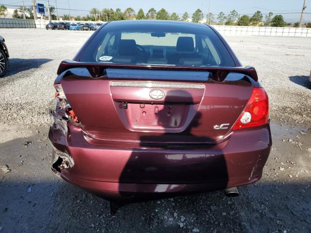 JTKDE167860120420 - 2006 TOYOTA SCION TC 栗色 照片 6