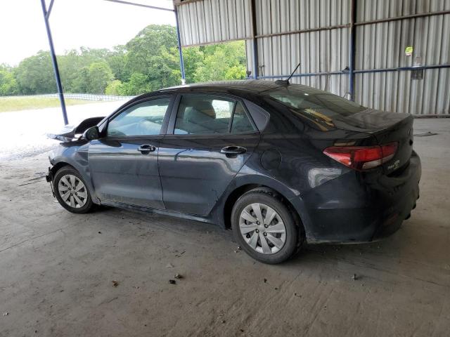 3KPA24AB8KE243345 - 2019 KIA RIO S BLACK photo 2