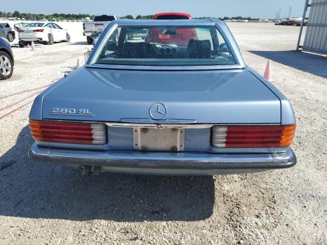 WDB1070421A018059 - 1984 MERCEDES-BENZ 280 SL BLUE photo 6