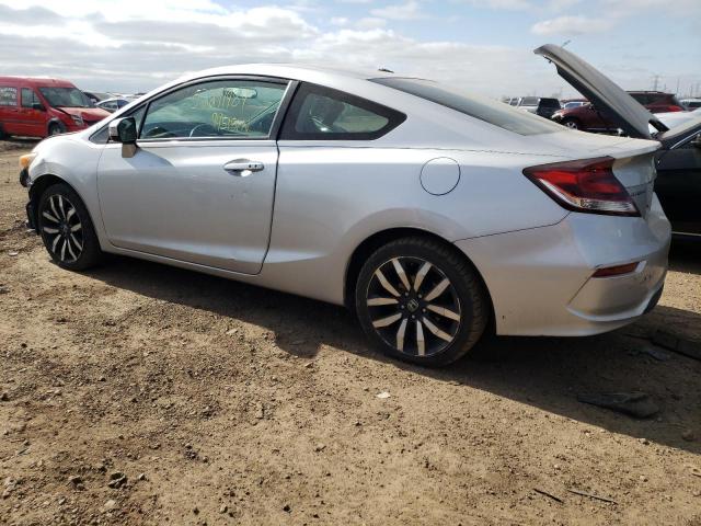 2HGFG3B06EH500107 - 2014 HONDA CIVIC EXL Gümüş foto 2