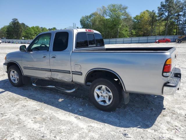 5TBRT34141S179704 - 2001 TOYOTA TUNDRA ACCESS CAB 银色 照片 2