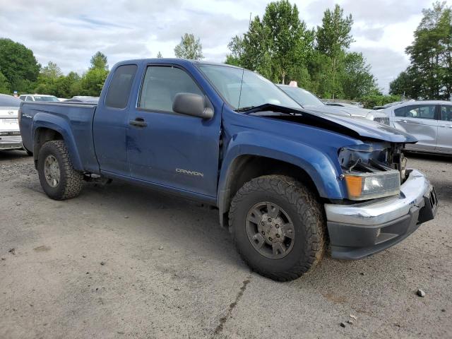 1GTDS196958131509 - 2005 GMC CANYON BLUE photo 4