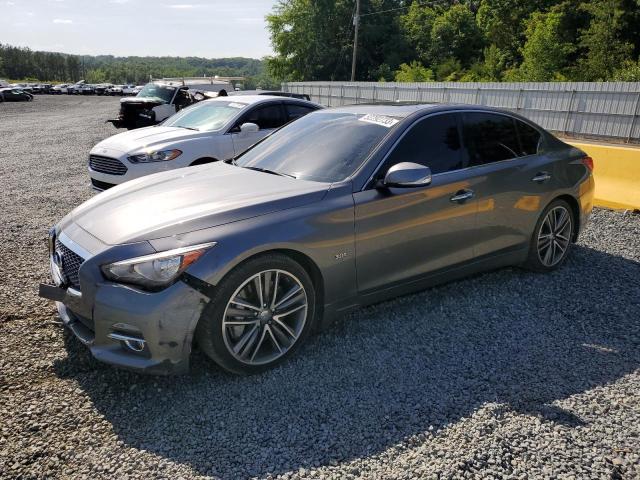 JN1EV7AP6GM301793 - 2016 INFINITI Q50 PREMIUM GRAY photo 1