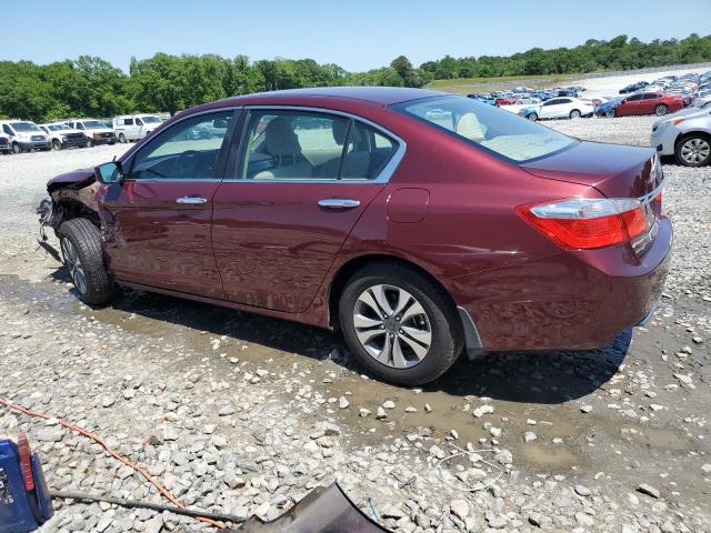 1HGCR2F39DA266862 - 2013 HONDA ACCORD LX MAROON photo 2