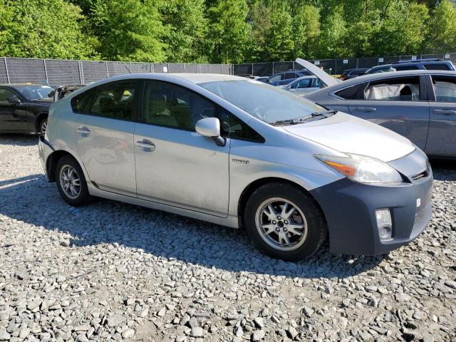 JTDKN3DUXA0165287 - 2010 TOYOTA PRIUS SILVER photo 4