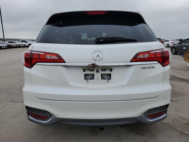 5J8TB3H59GL011274 - 2016 ACURA RDX TECHNOLOGY WHITE photo 6