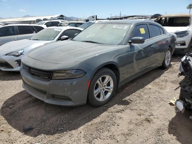 2C3CDXBG1KH505116 - 2019 DODGE CHARGER SXT GRAY photo 1