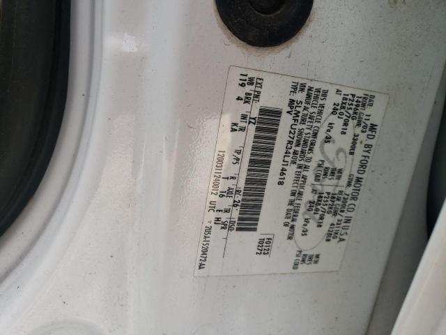 5LMFU27R34LJ14618 - 2004 LINCOLN NAVIGATOR თეთრი ფოტო 13