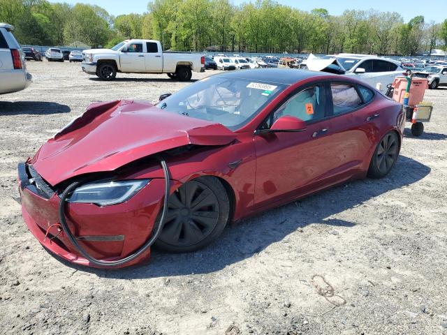 5YJSA1E63PF525252 - 2023 TESLA MODEL S 红色 照片 1