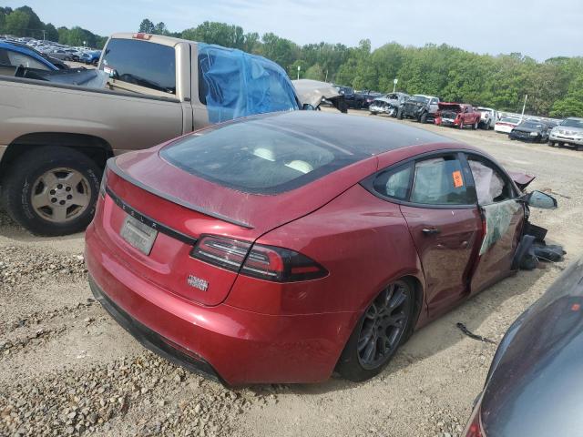 5YJSA1E63PF525252 - 2023 TESLA MODEL S 红色 照片 3