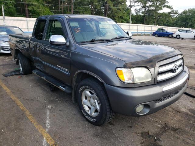 5TBRT34113S364778 - 2003 TOYOTA TUNDRA ACCESS CAB SR5 GRAY photo 4