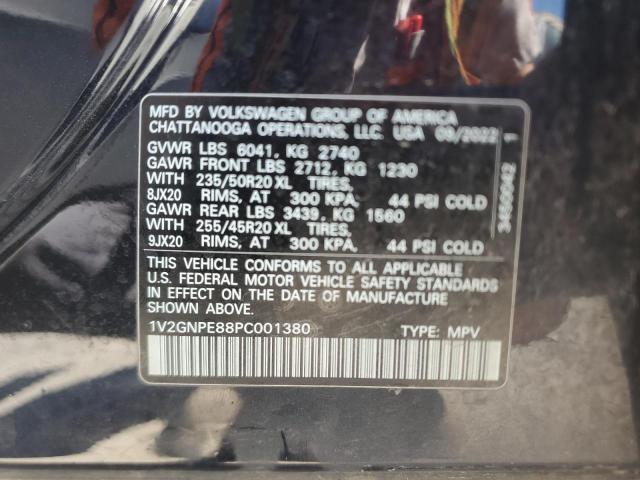 1V2GNPE88PC001380 - 2023 VOLKSWAGEN ID.4 PRO S შავი ფოტო 14